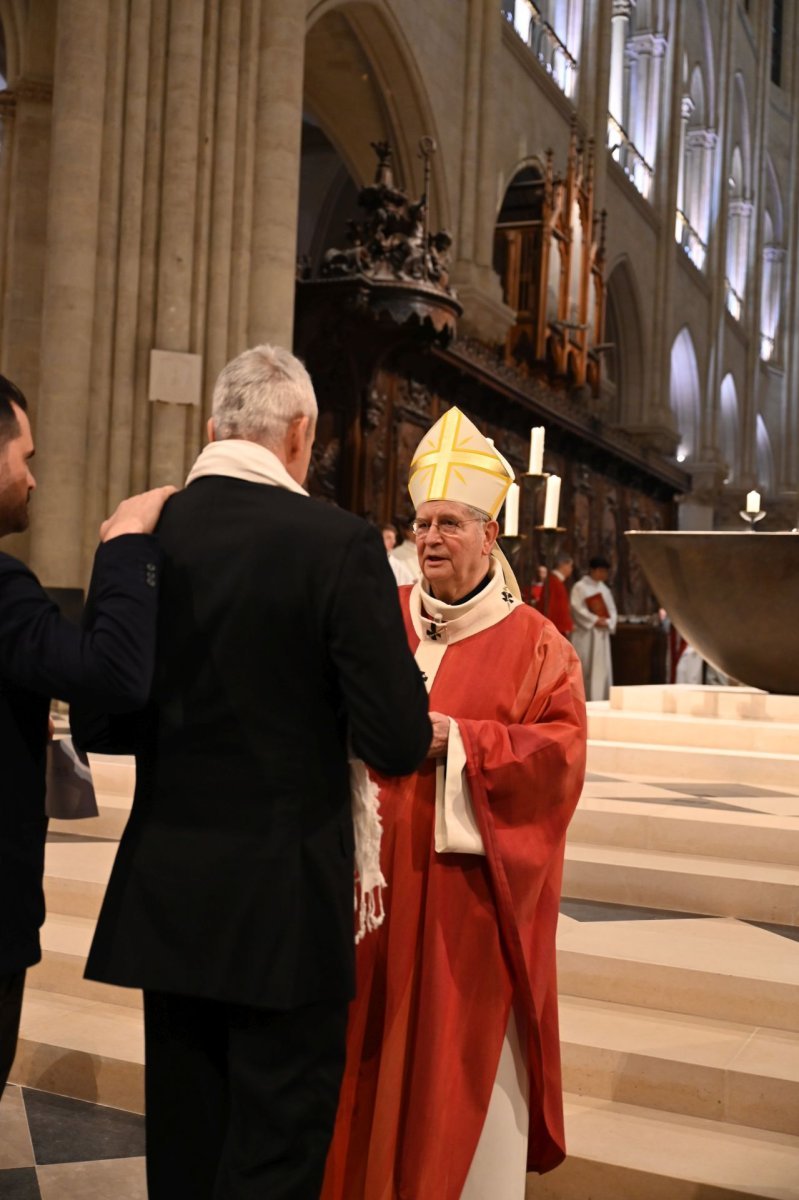 Confirmations d'adultes de janvier 2025. © Marie-Christine Bertin / Diocèse de Paris.