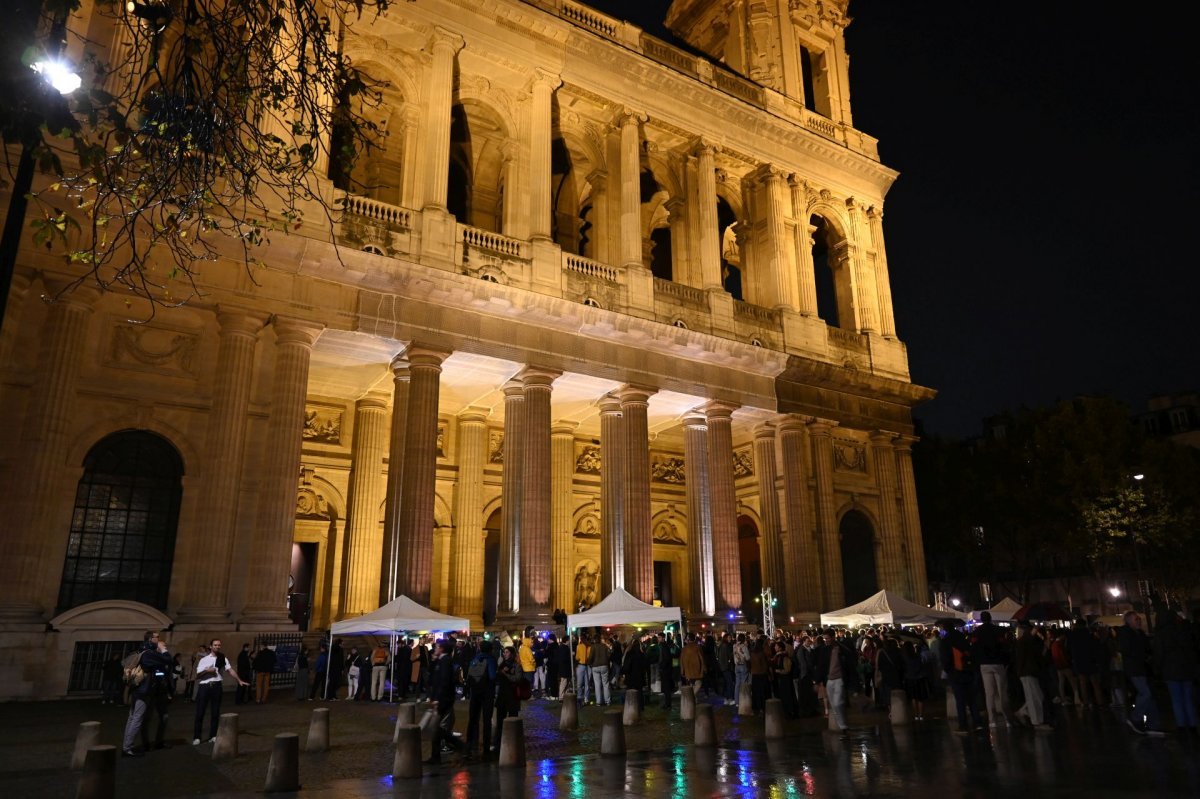 Messe des étudiants d'Île-de-France 2023. © Marie-Christine Bertin / Diocèse de Paris.