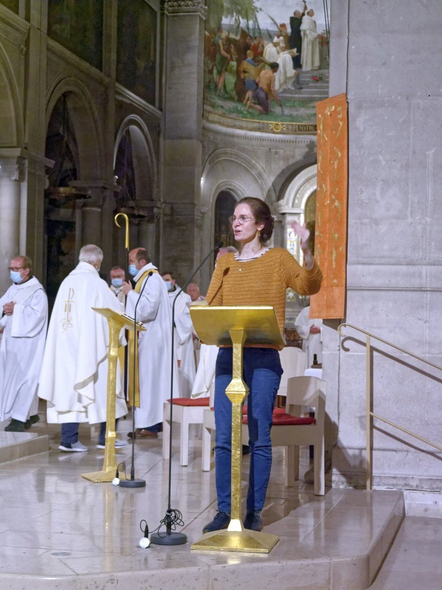 Envoi des baptisés en mission diocésaine. © Yannick Boschat / Diocèse de Paris.