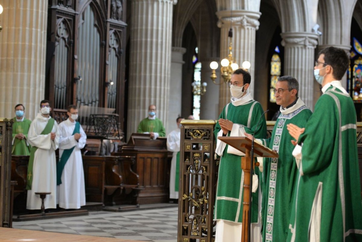 Messe pour les vocations 2021. © Marie-Christine Bertin / Diocèse de Paris.