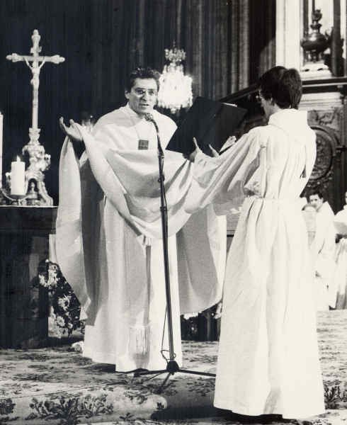 Ordination épiscopale à Orléans. En 1979. 