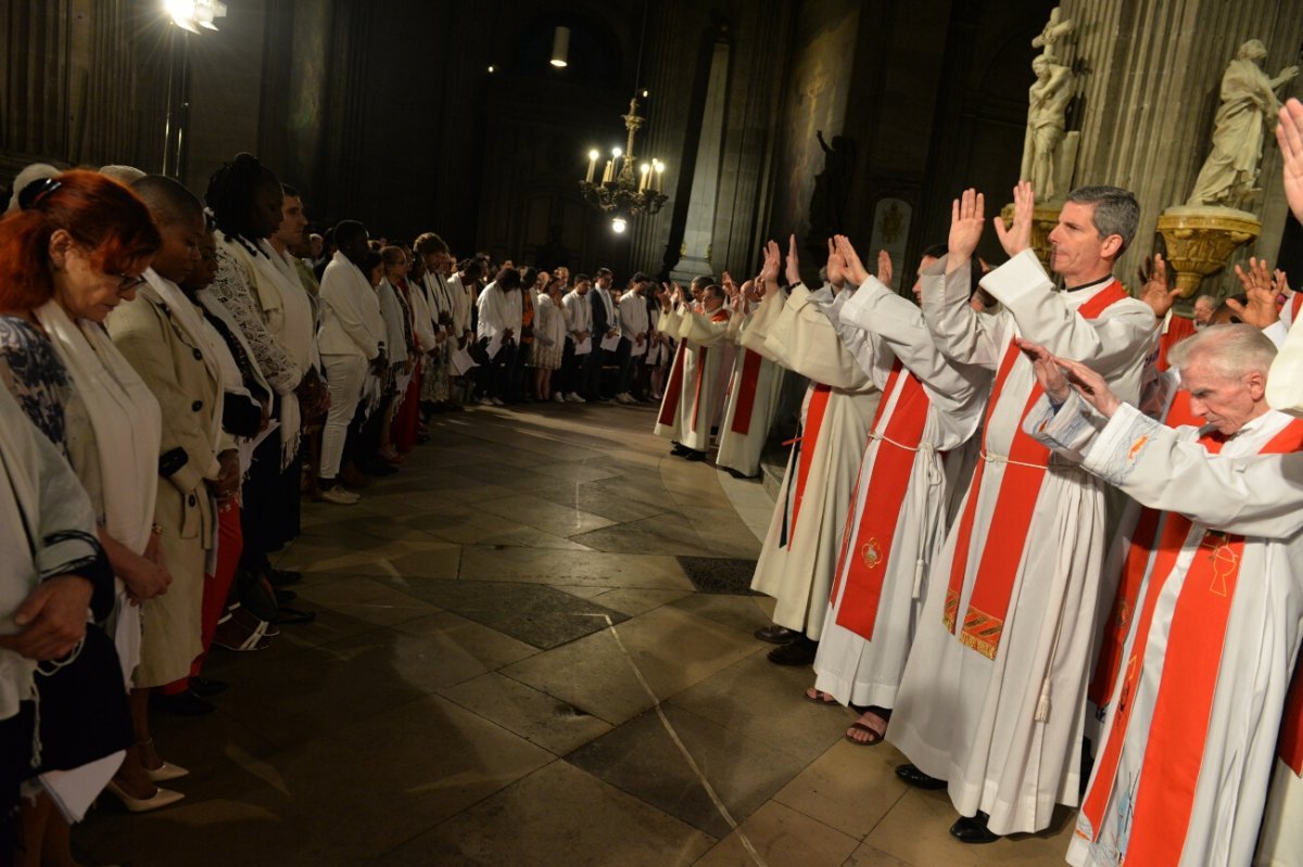 Confirmation d'adultes 2019. © Marie-Christine Bertin / Diocèse de Paris.