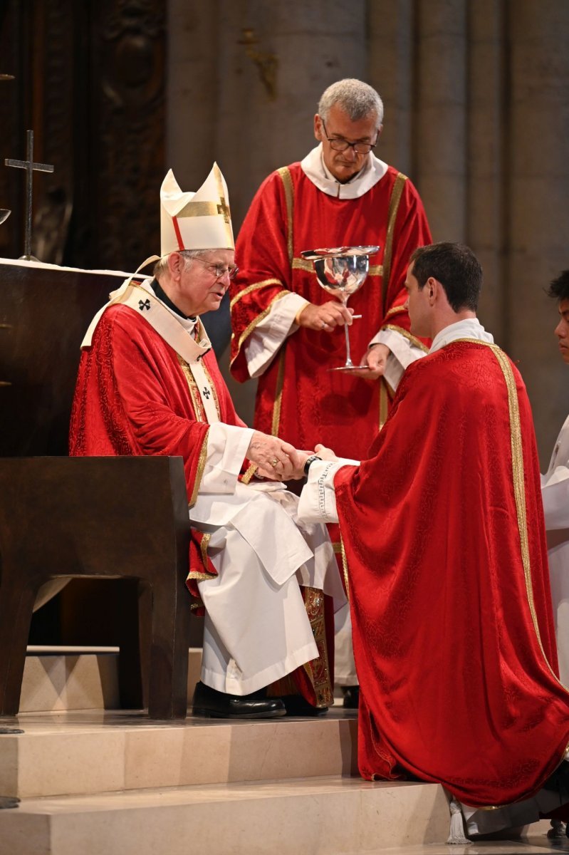 Ordinations sacerdotales 2025. © Marie-Christine Bertin / Diocèse de Paris.