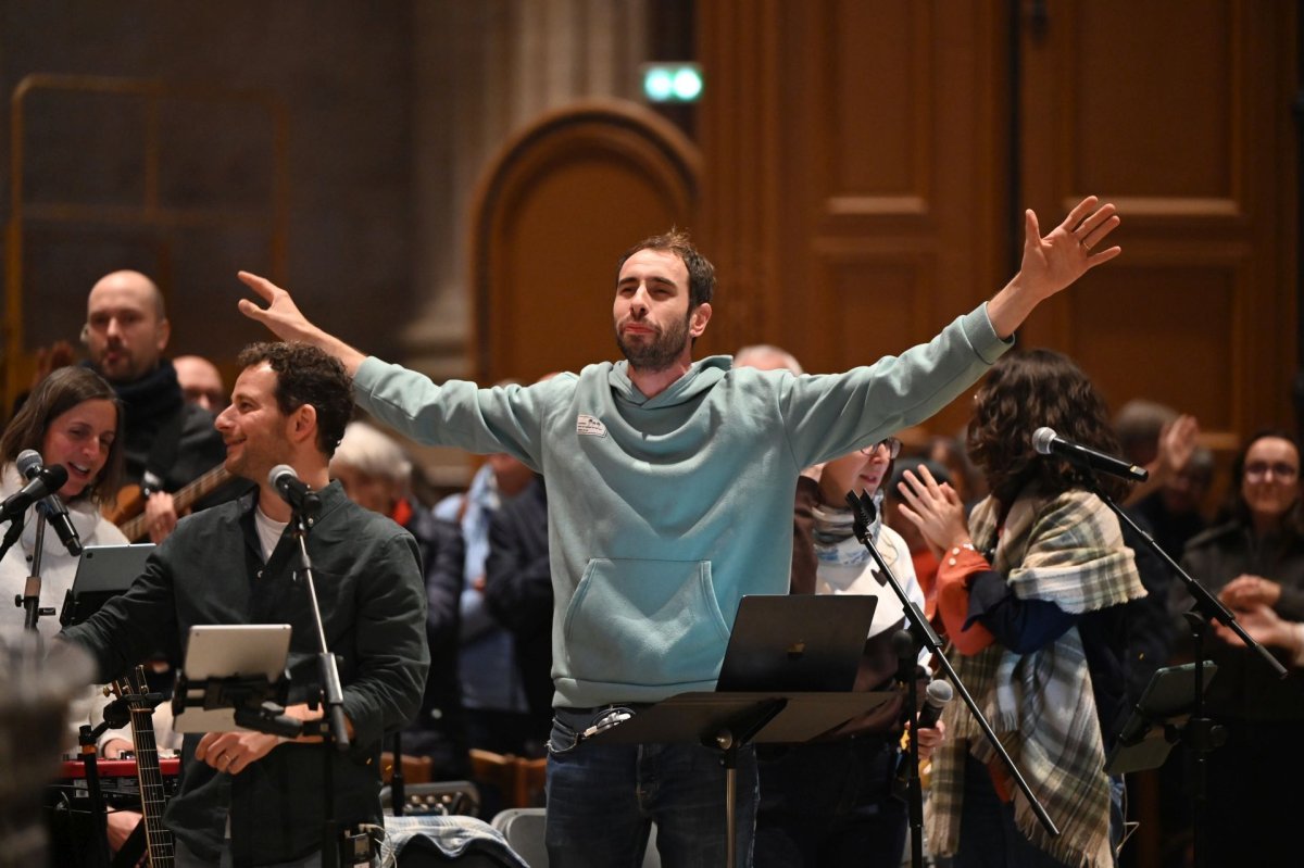 Messe d'action de grâce à Saint-Sulpice. © Marie-Christine Bertin / Diocèse de Paris.