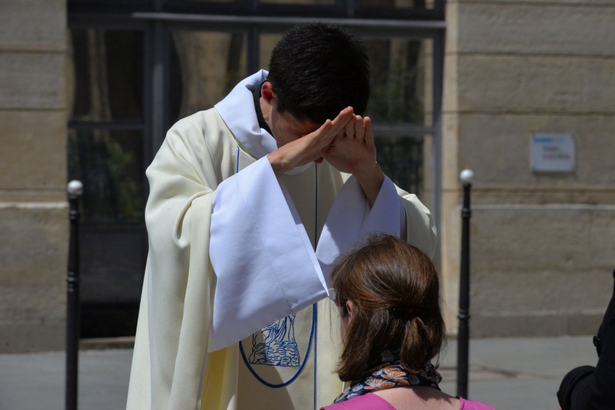 Messe des nouveaux prêtres à Notre-Dame des Victoires. © Marie-Christine Bertin / Diocèse de Paris.