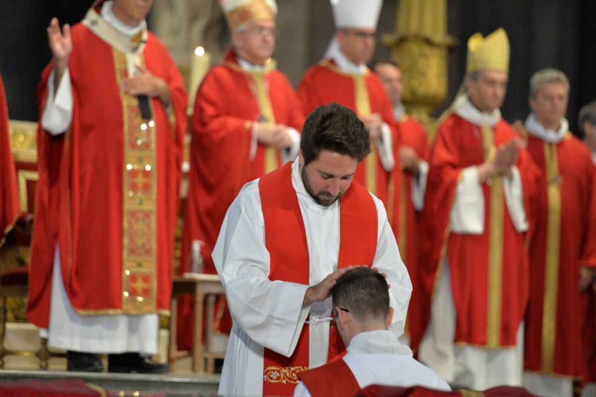 Ordinations sacerdotales 2020. © Marie-Christine Bertin / Diocèse de Paris.