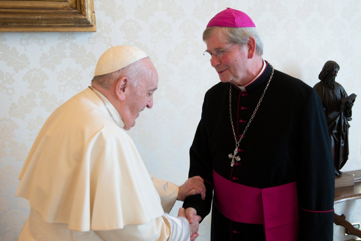 Audience privée avec le pape François. Lundi 19 septembre 2022. © Vatican Media.