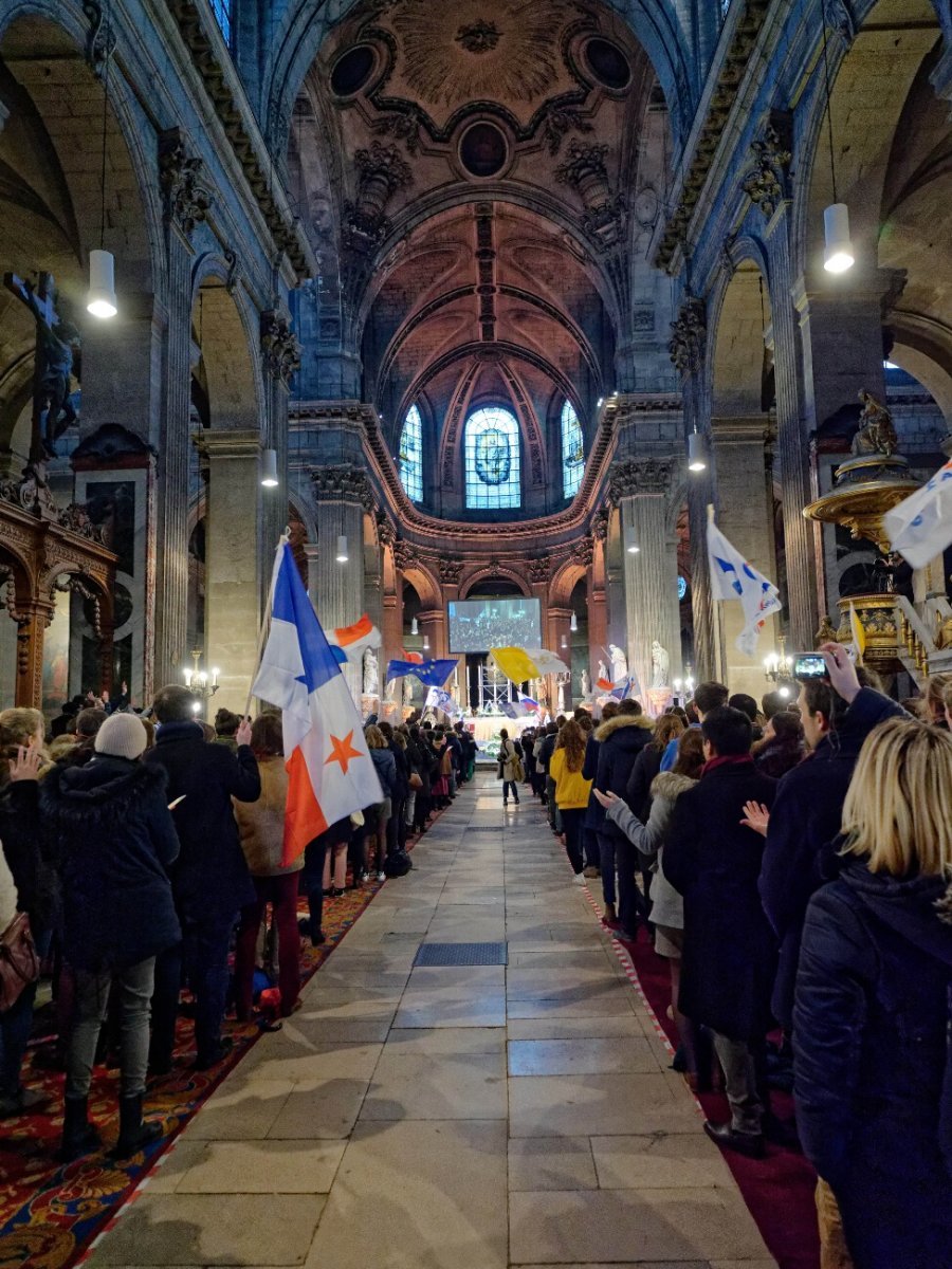 La messe internationale des JMJ@Panam'. © Yannick Boschat / Diocèse de Paris.