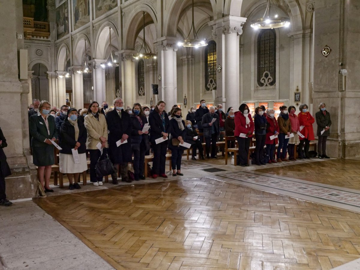 Envoi des baptisés en mission diocésaine. © Yannick Boschat / Diocèse de Paris.