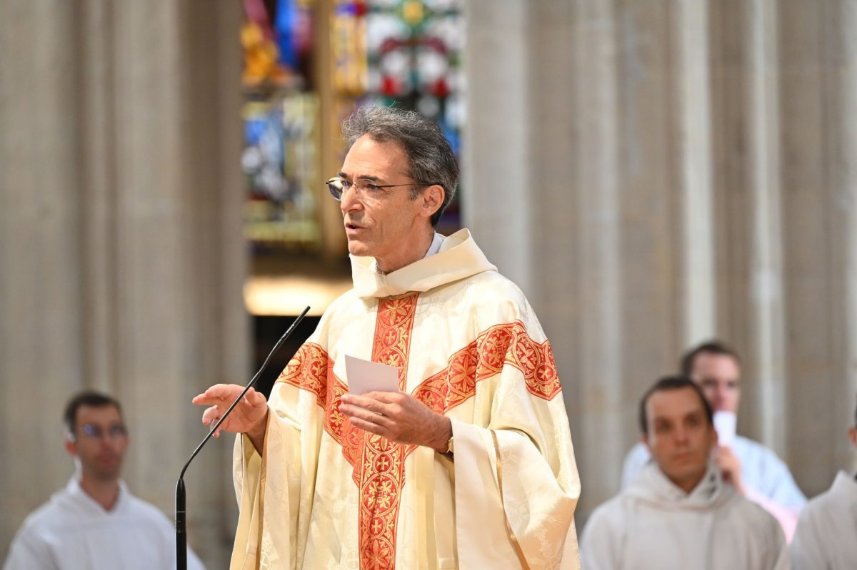 Messe de rentrée du Séminaire de Paris 2023. © Marie-Christine Bertin / Diocèse de Paris.