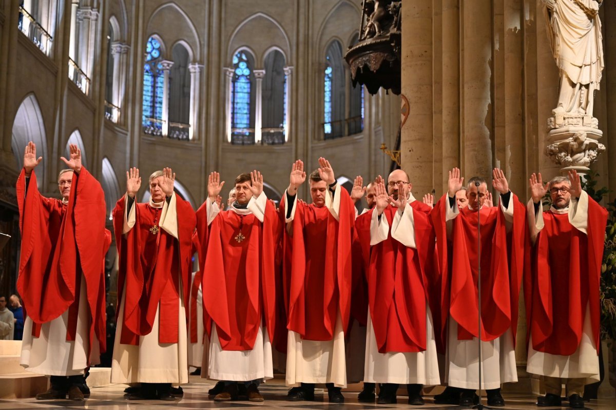 Confirmations d'adultes de janvier 2025. © Marie-Christine Bertin / Diocèse de Paris.