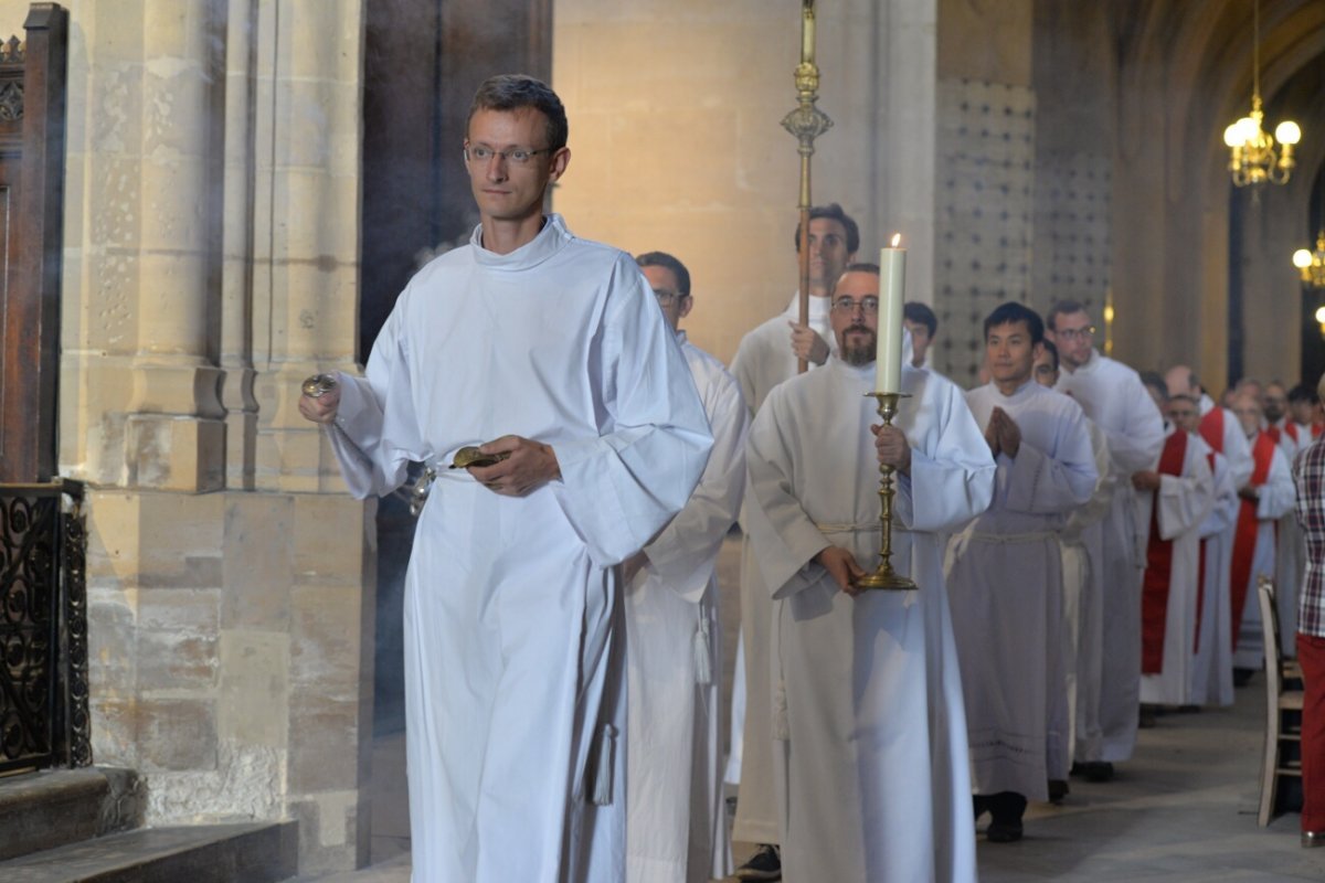 Messe de rentrée du Séminaire de Paris. © Marie-Christine Bertin / Diocèse de Paris.