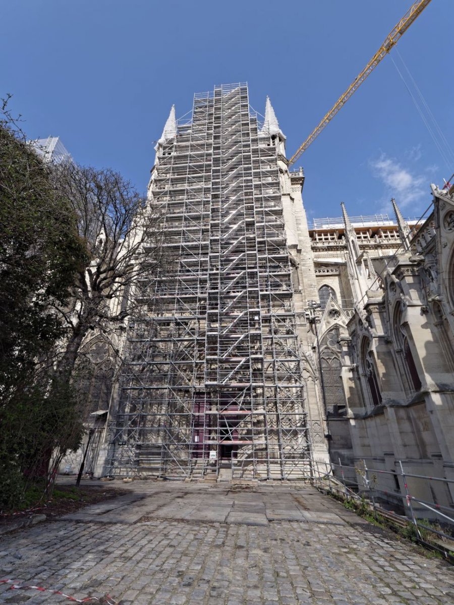 Notre-Dame de Paris, deux ans après. © Yannick Boschat / Diocèse de Paris.