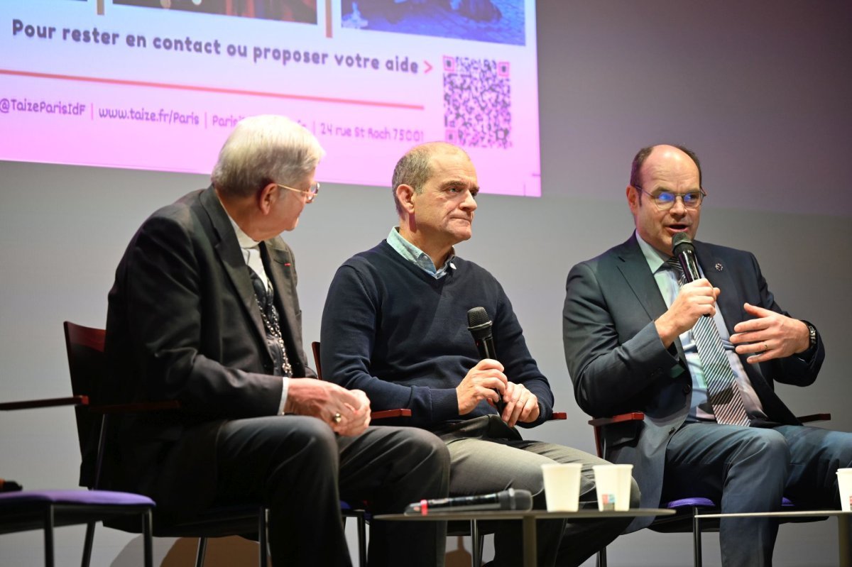 Ateliers au Collège des Bernardins. © Marie-Christine Bertin / Diocèse de Paris.