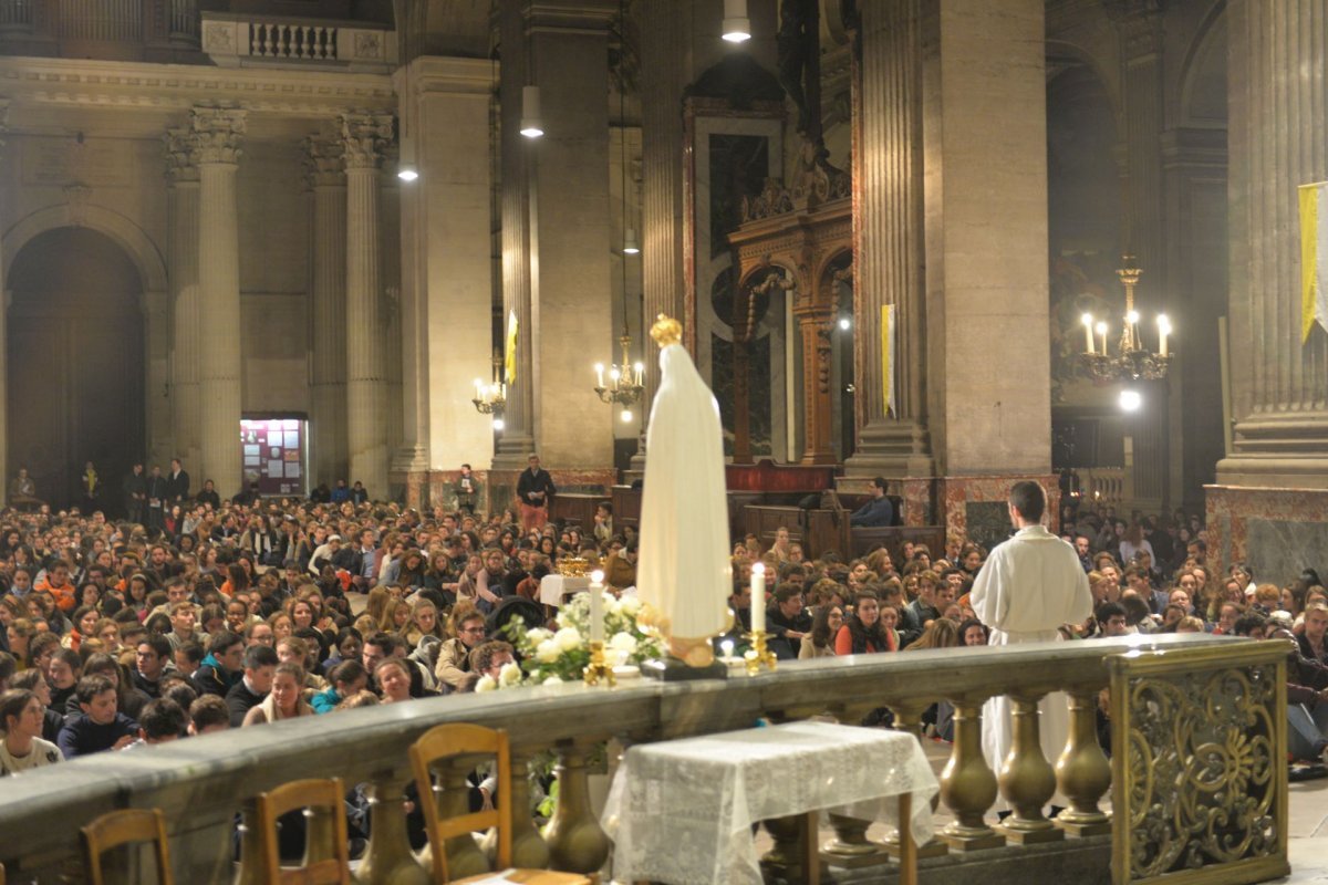 Messe des étudiants 2022. © Marie-Christine Bertin / Diocèse de Paris.