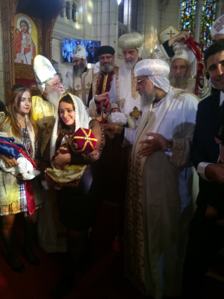 Visite de sa sainteté le pape Tawadros II. © P. Bascoul / Diocèse de Paris.