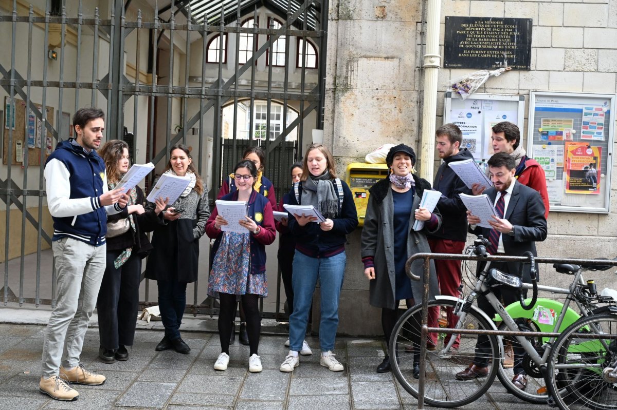 Mission des Rameaux avec le Séminaire de Paris. © Marie-Christine Bertin / Diocèse de Paris.