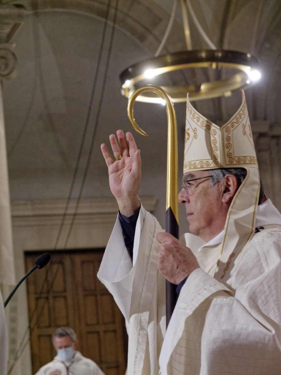 Envoi des baptisés en mission diocésaine. © Yannick Boschat / Diocèse de Paris.