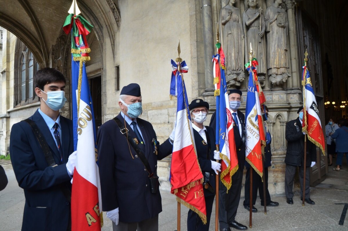 Messe pour l'anniversaire de la Libération de Paris. © Michel Pourny / Diocèse de Paris.