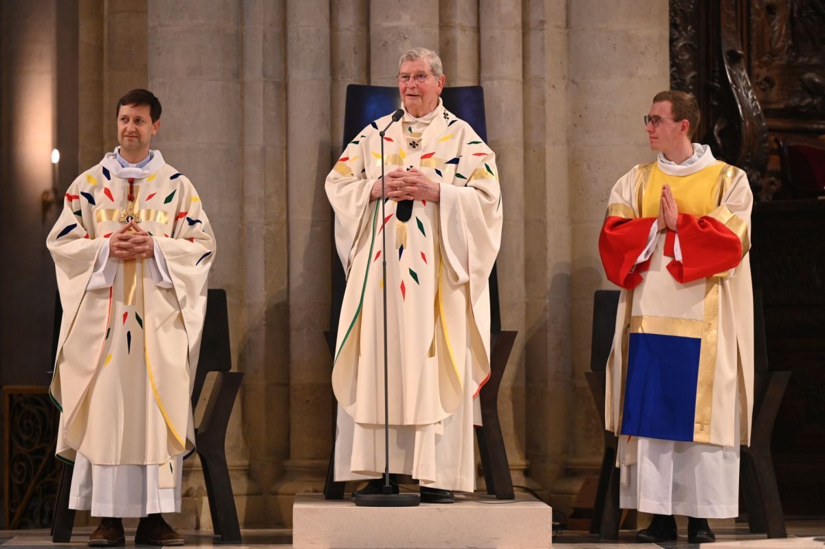 Messe des Jeunes à Notre-Dame de Paris. © Marie-Christine Bertin / Diocèse de Paris.