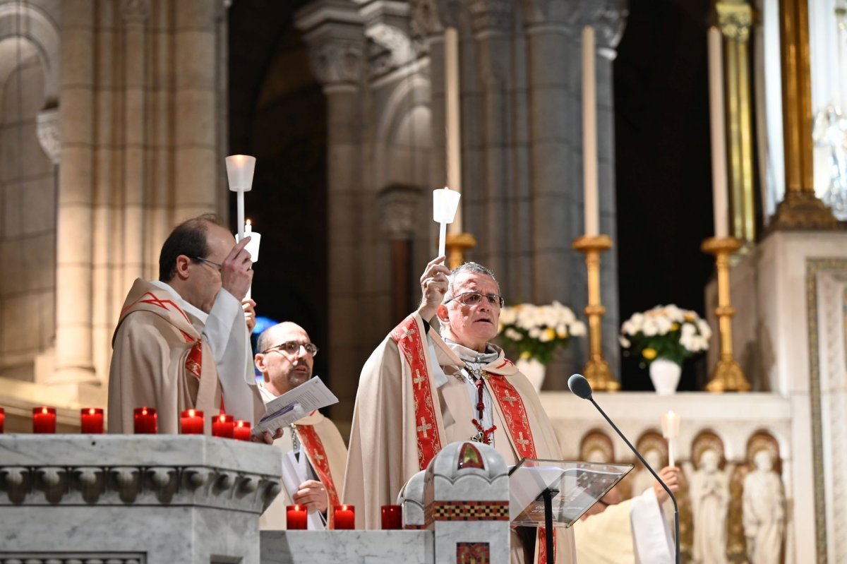 Rassemblement des jeunes au service de la liturgie 2023. © Marie-Christine Bertin / Diocèse de Paris.