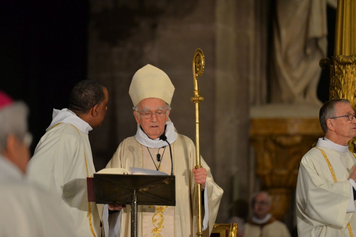 Messe chrismale 2022. © Marie-Christine Bertin / Diocèse de Paris.