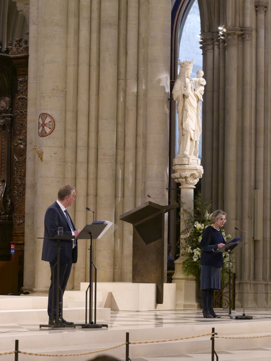 Conférence de carême de Notre-Dame de Paris : “La Femme de l'Apocalypse,. © Yannick Boschat / Diocèse de Paris.