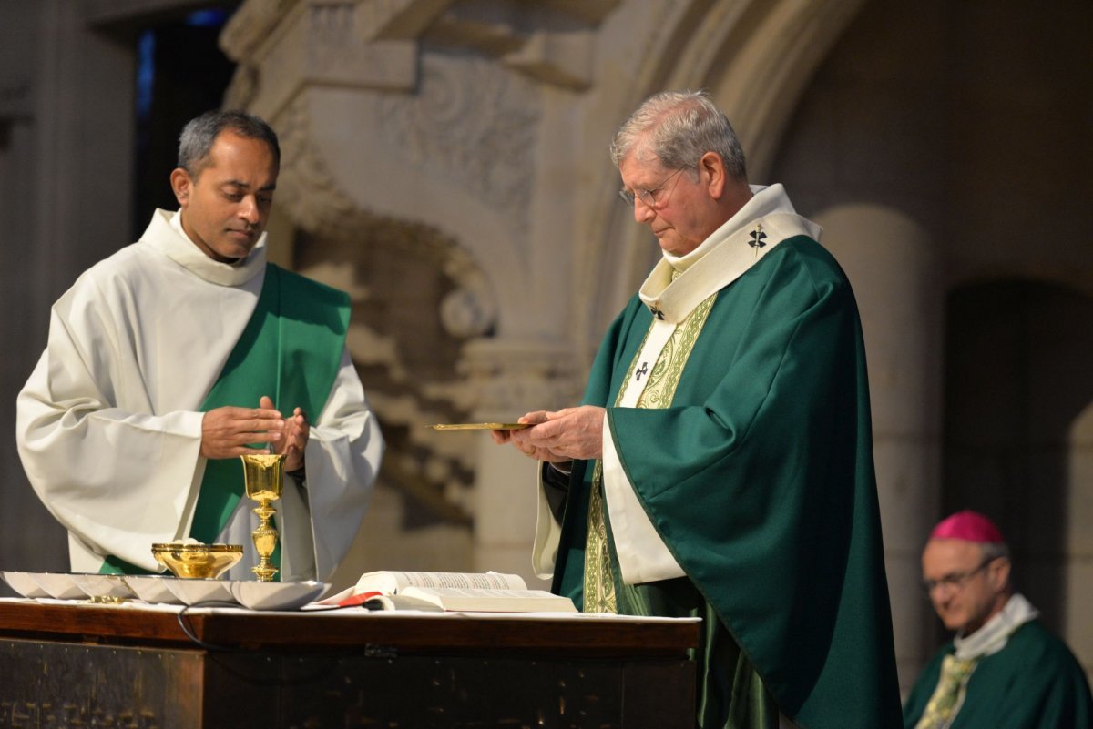 Anniversaire du cardinal André Vingt-Trois. © Marie-Christine Bertin / Diocèse de Paris.