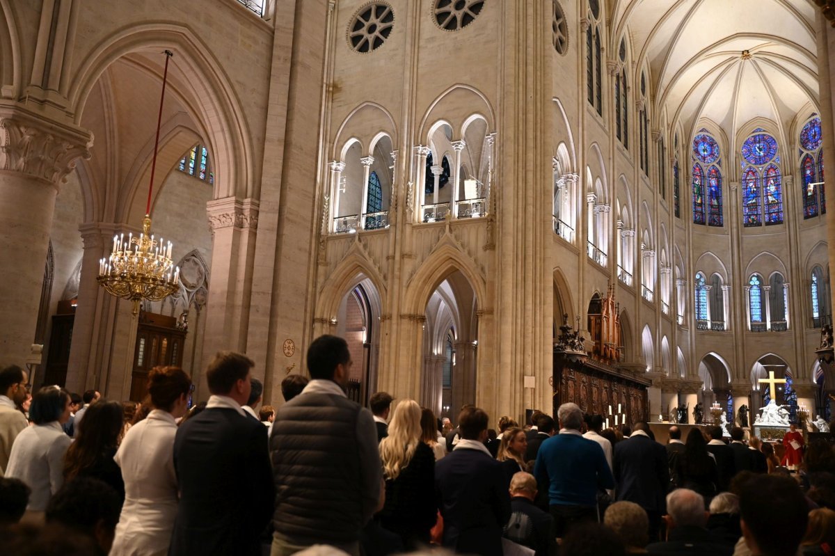 Confirmations d'adultes de janvier 2025. © Marie-Christine Bertin / Diocèse de Paris.