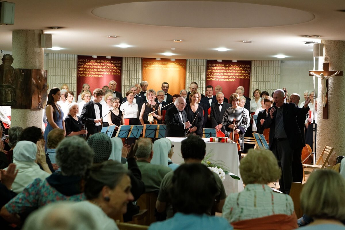 Concert du chœur et orchestre Paul Kuentz. © Yannick Boschat / Diocèse de Paris.