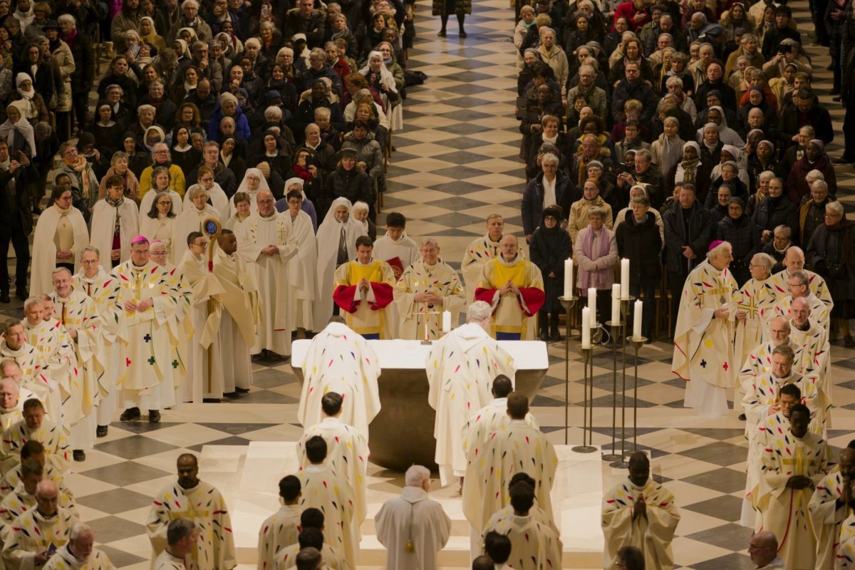 Messe pour les consacrés du diocèse de Paris 2024. © Yannick Boschat / Diocèse de Paris.