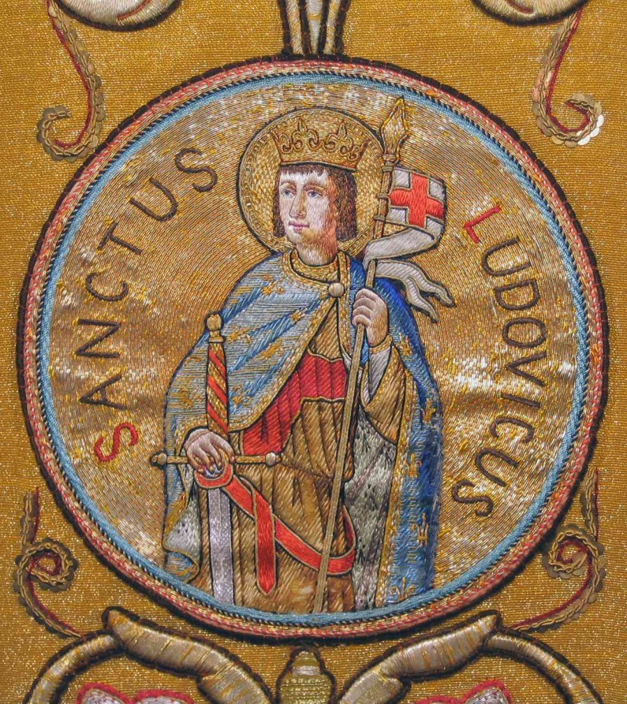 Le roi saint Louis chevalier. © C. D. A. S.