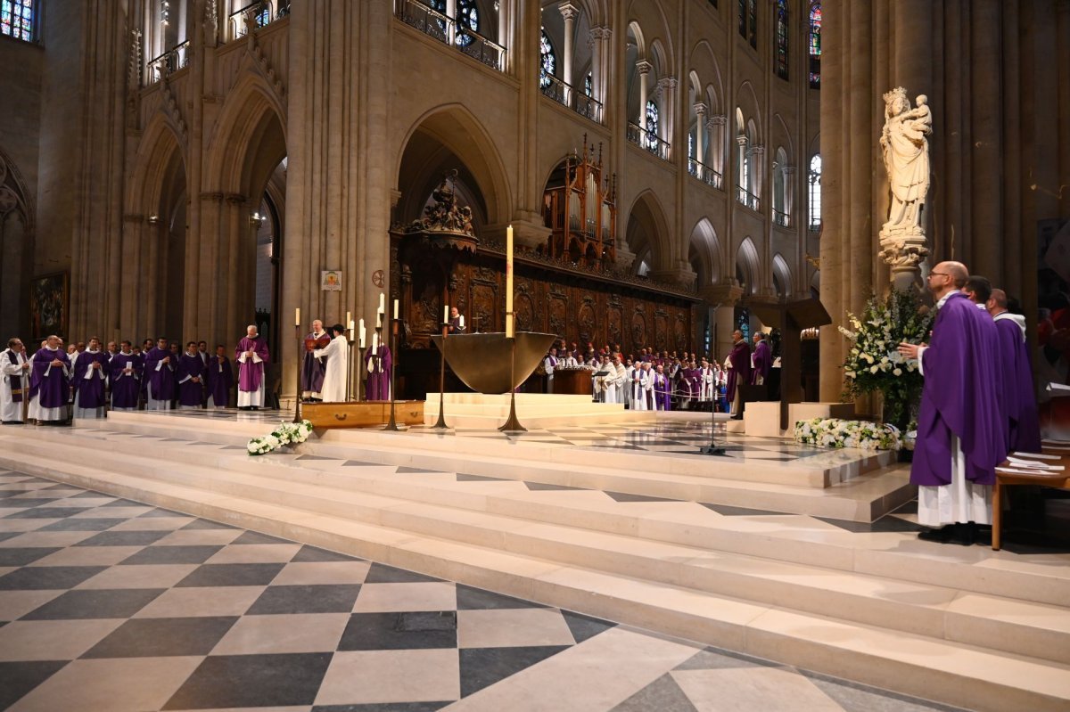 Obsèques du Cardinal André Vingt-Trois. © Marie-Christine Bertin / Diocèse de Paris.