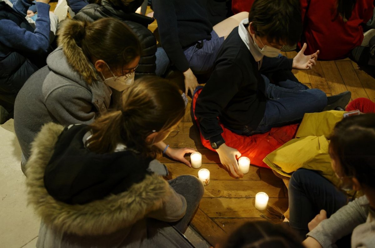 Rassemblement des sixièmes 2021. © Trung-Hieu Do / Diocèse de Paris.