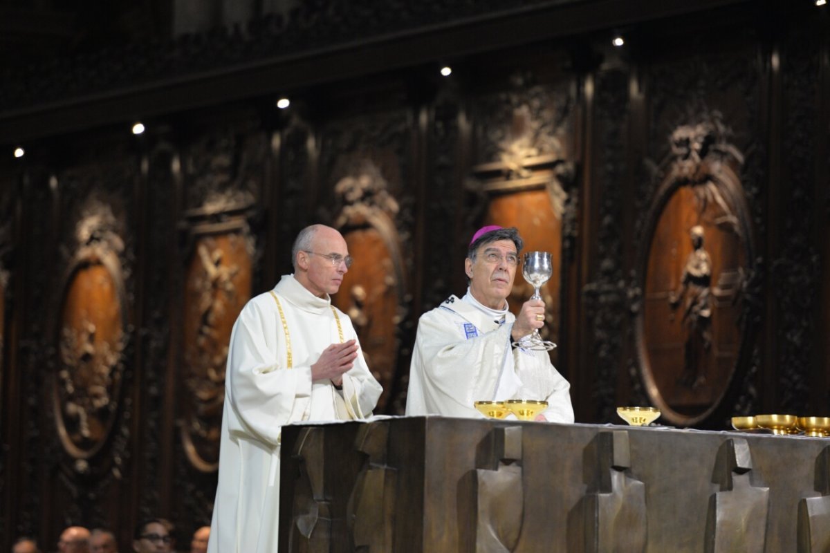 Fête du Chapitre de la cathédrale. © Marie-Christine Bertin / Diocèse de Paris.