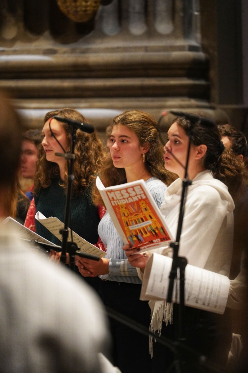 Messe des étudiants 2025. © Illian Calle - Diocèse Paris.