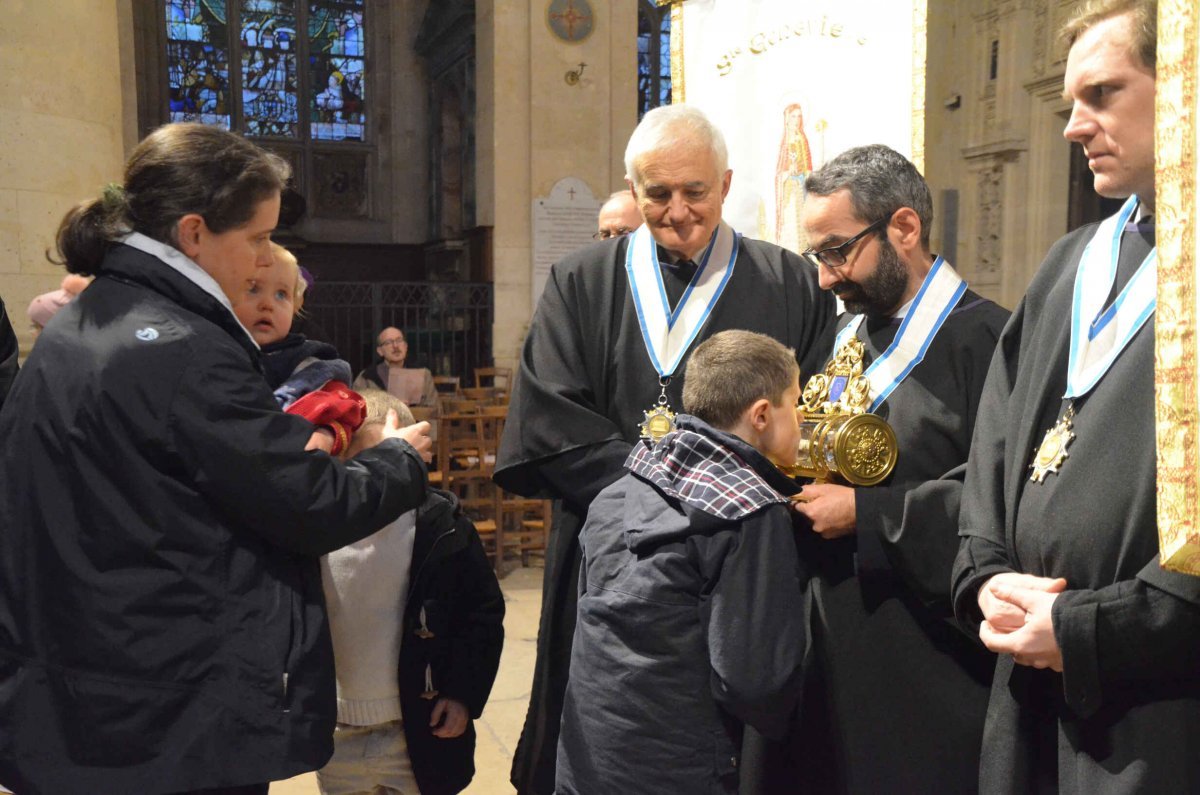 Neuvaine de sainte Geneviève. © Michel Pourny / Diocèse de Paris.