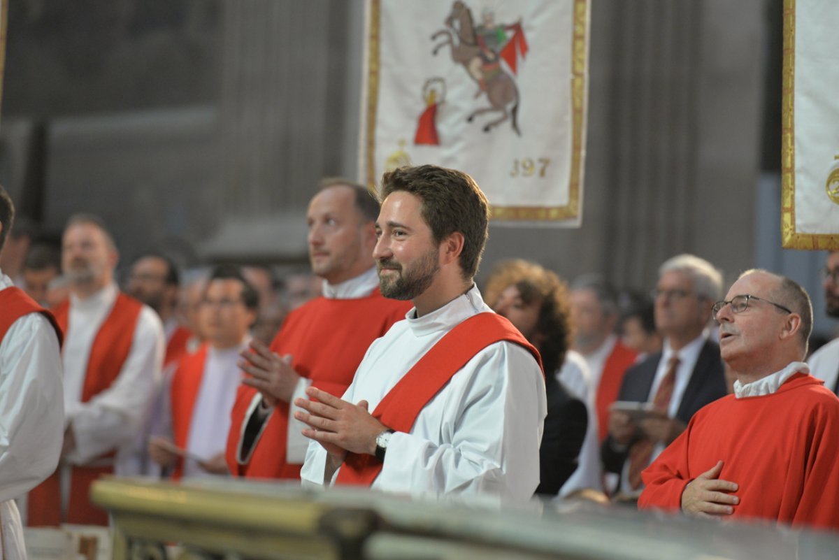 Ordinations sacerdotales 2019. © Marie-Christine Bertin / Diocèse de Paris.