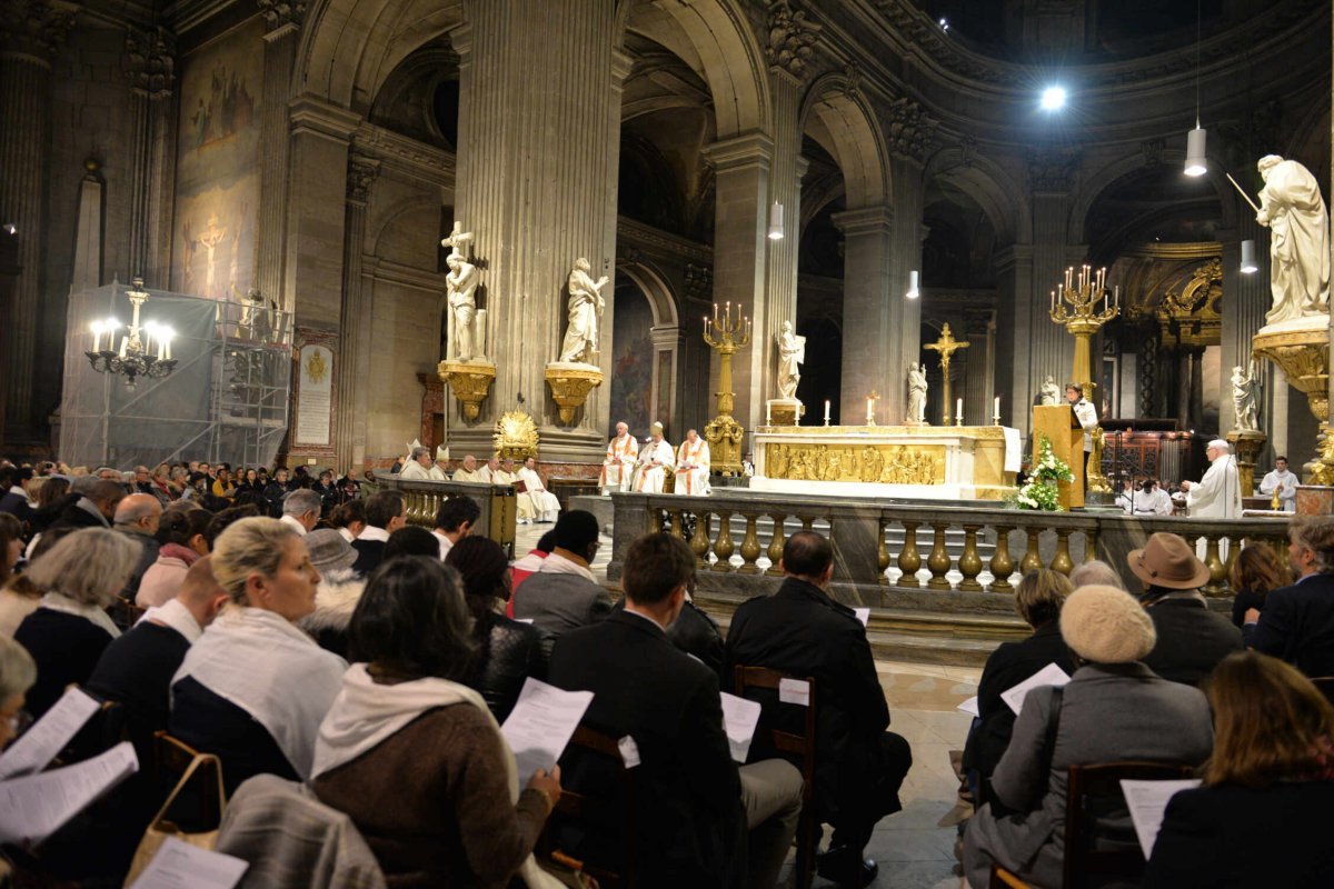 Confirmations d'adultes 2019. © Marie Christine Bertin / Diocèse de Paris.