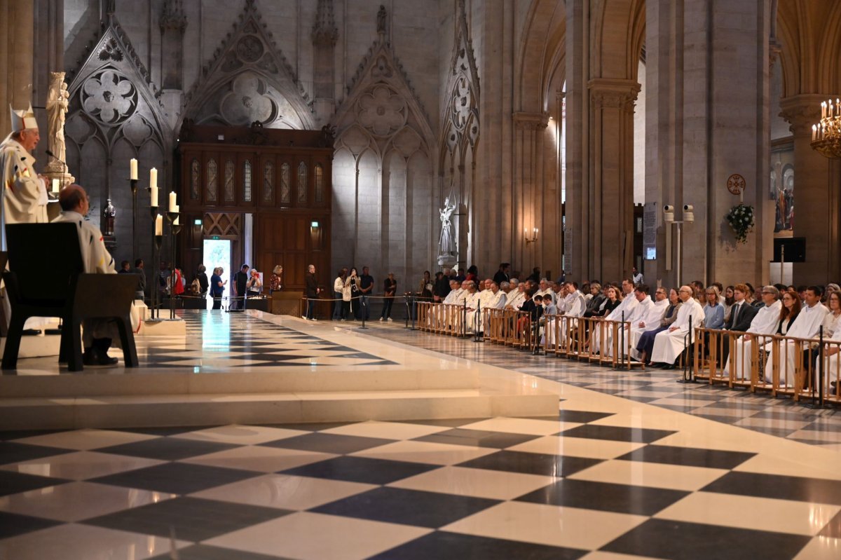 Ordinations des diacres permanents 2026. © Marie-Christine Bertin / Diocèse de Paris.