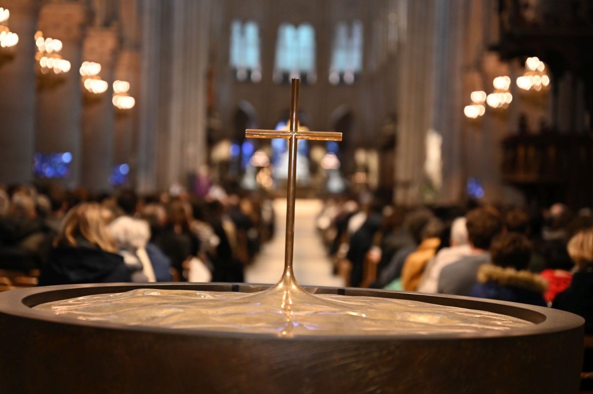 Appel décisif et inscription du nom des catéchumènes 2026 - Célébration de (…). © Marie-Christine Bertin / Diocèse de Paris.