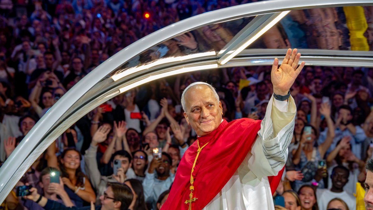 Veillée de prière avec les jeunes et le pape Léon XIV : Spectacle. © Marvin Prevost / Diocèse de Paris.