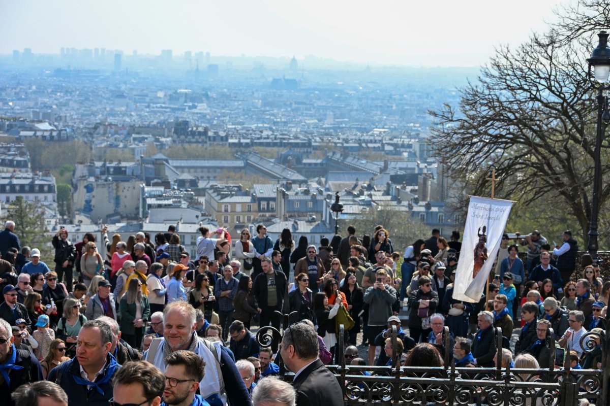 Marche de Saint-Joseph 2026. © François-Régis Salefran.