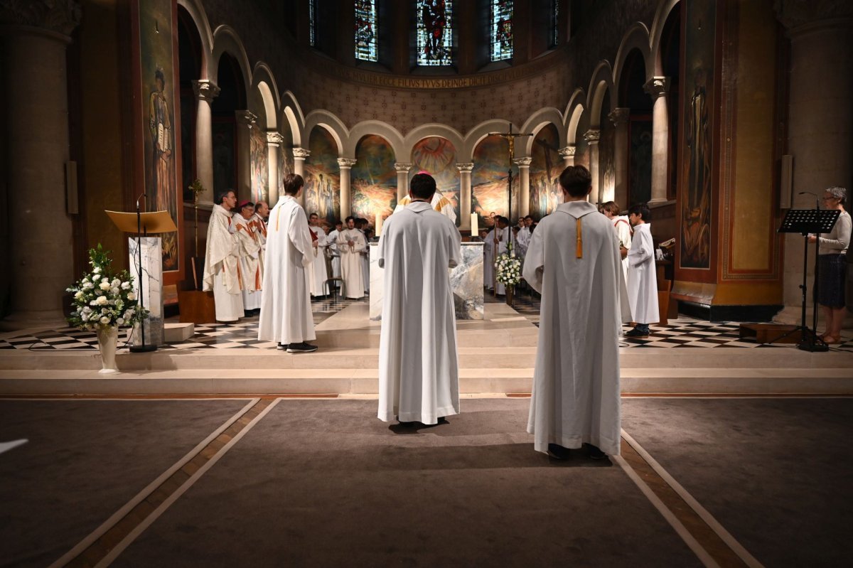Ordination diaconale en vue du sacerdoce du 20 septembre 2025. © Marie-Christine Bertin / Diocese de Paris.