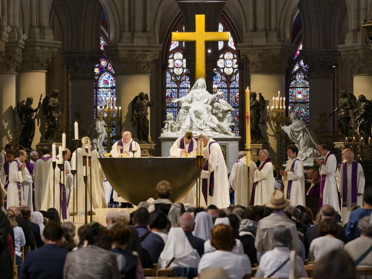 Obsèques du Cardinal André Vingt-Trois. © Yannick Boschat / Diocèse de Paris.