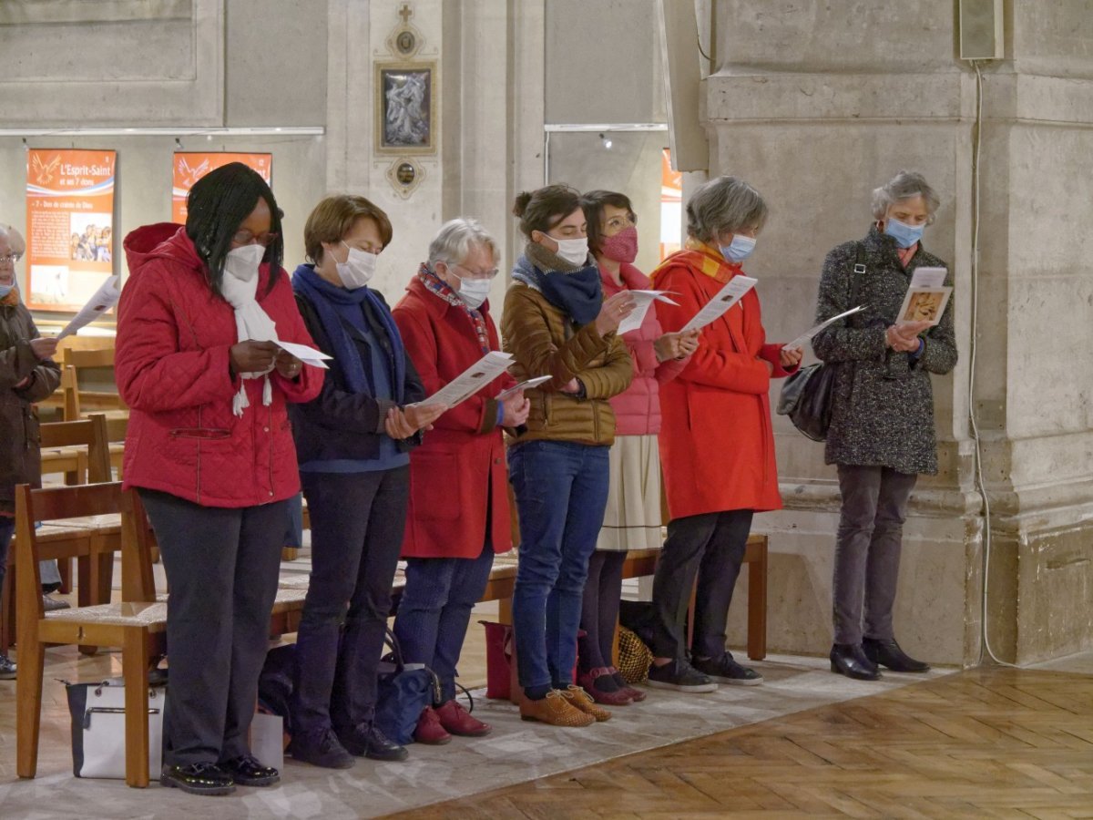 Envoi des baptisés en mission diocésaine. © Yannick Boschat / Diocèse de Paris.