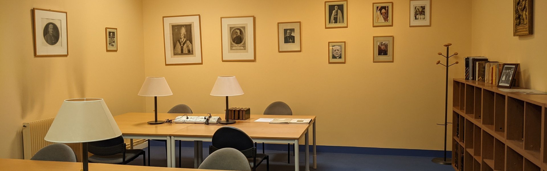 Salle de lecture. (c) S. D. / Diocèse de Paris.
