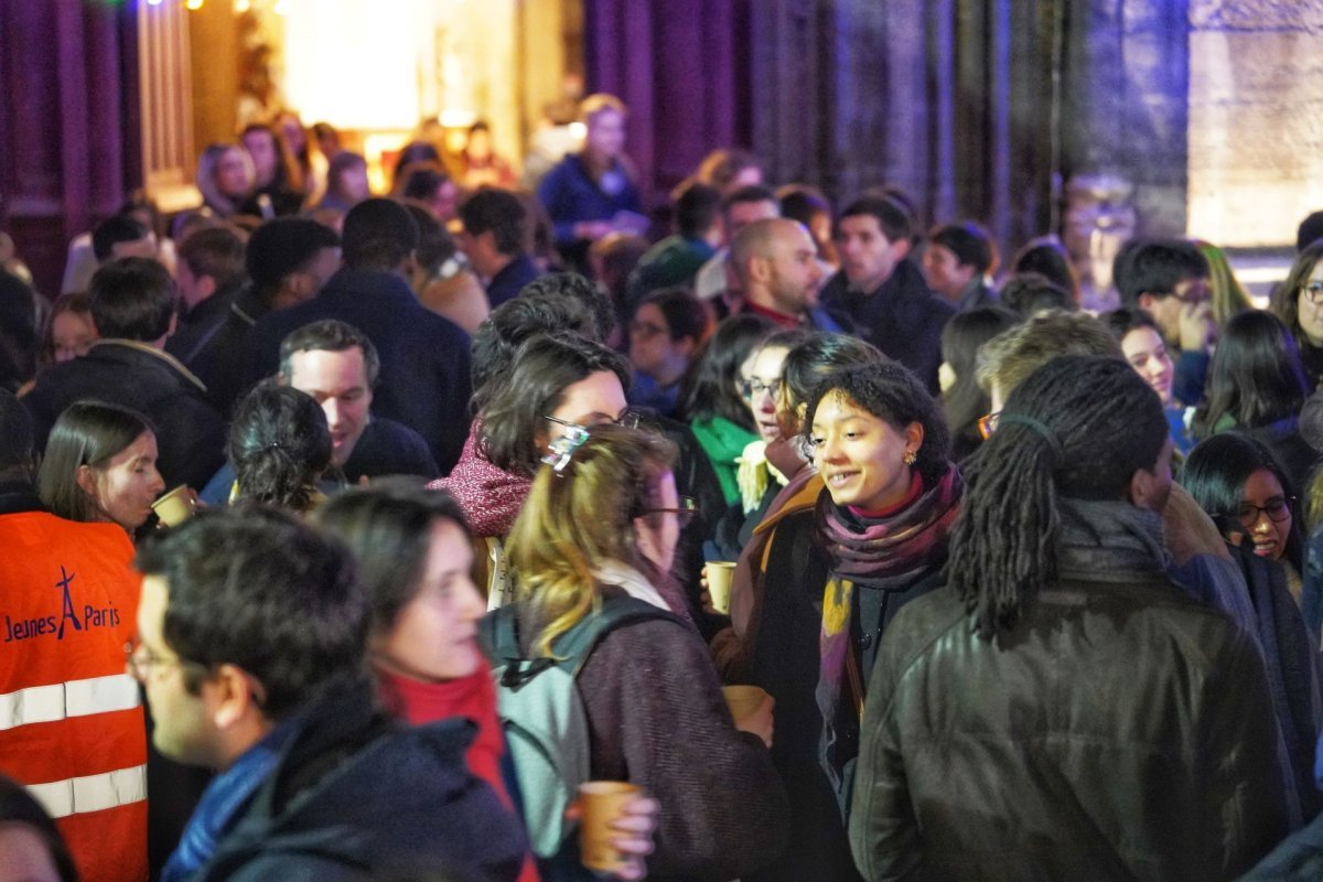 Messe des Jeunes Pros de Paris. © Illian Calle - Diocèse Paris.