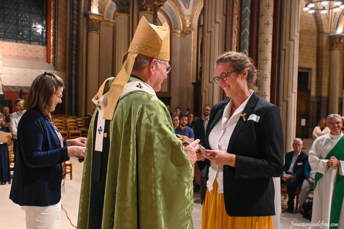 Envoi des baptisés en mission diocésaine 2023. © François-Régis Salefran.