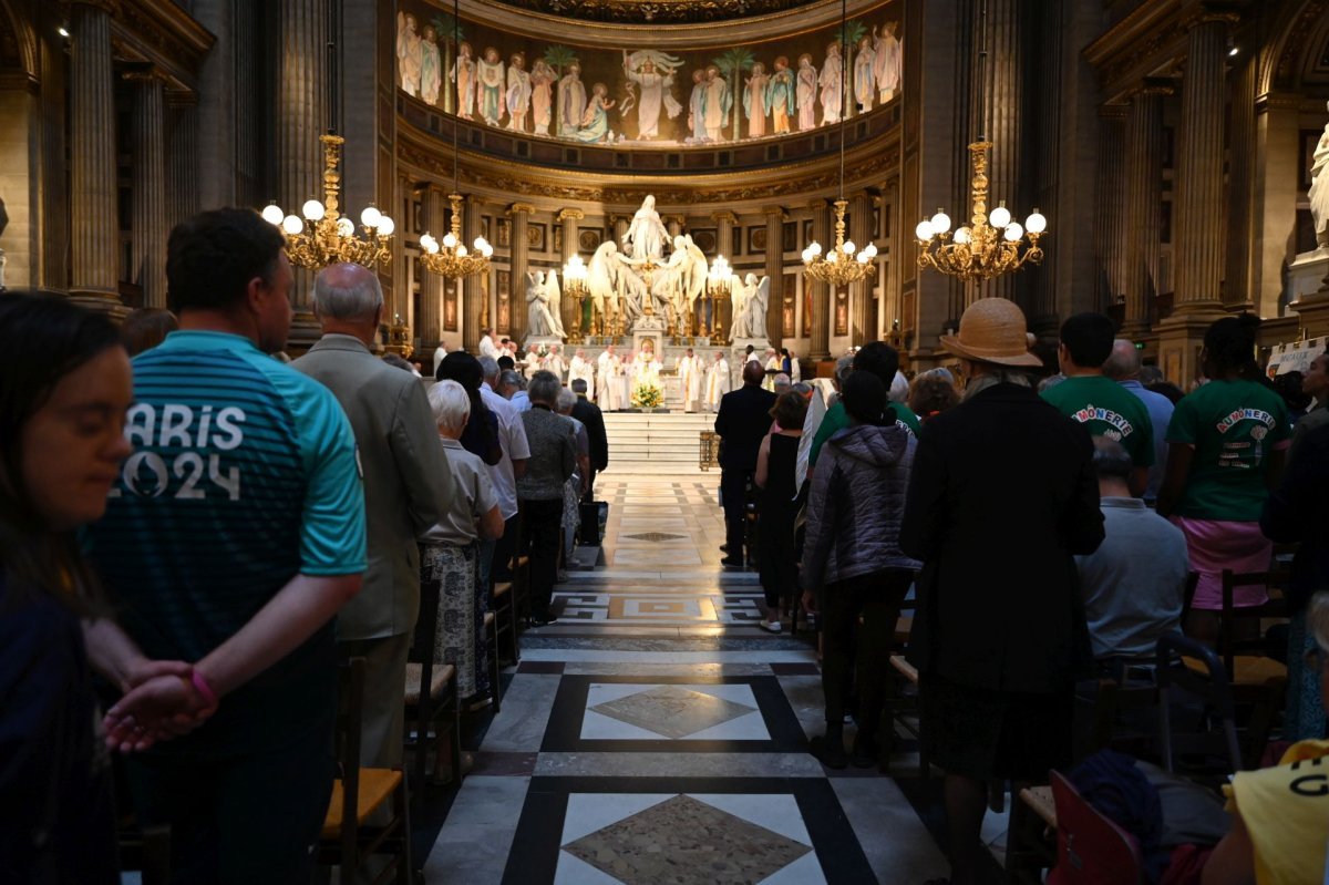 Messe d'ouverture de la Route extra-ordinaire, à l'occasion des (…). © Marie-Christine Bertin / Diocèse de Paris.